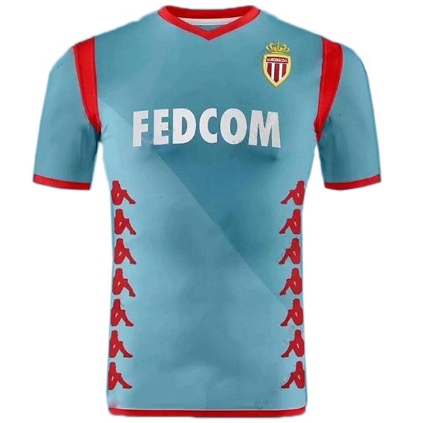 Camiseta AS Monaco Tercera equipo 2019-20 Azul Claro